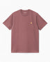 Carhartt WIP S/S Chase Erkek T-Shirt Dusky Pink/Gold