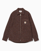 Carhartt WIP Bellamy Erkek Gömlek Ceket Bellamy Check/Tobacco