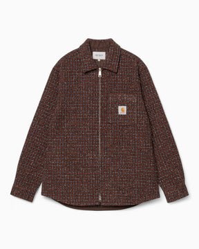 Carhartt WIP Bellamy Erkek Gömlek Ceket Bellamy Check/Tobacco