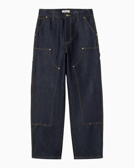 Carhartt WIP Brandon Double Knee Kadın Pantolon Blue Rigid