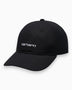 Carhartt WIP Canvas Script Cap Black/White