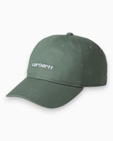 Carhartt WIP Canvas Script Cap Park/White
