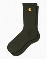 Carhartt WIP Chase Socks Olive/Gold