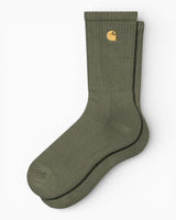 Carhartt WIP Chase Socks Leaf/Gold