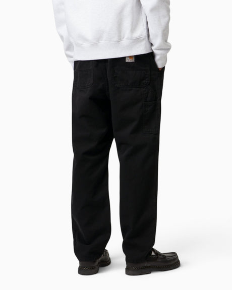 Carhartt WIP Flint Pant Erkek Pantolon Black Garment Dyed