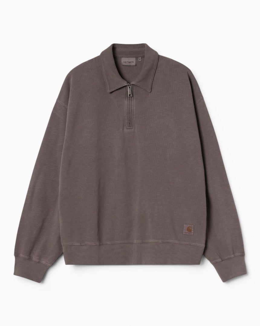 Carhartt WIP Harper Polo Erkek Sweatshirt Tobacco/Garment Dyed