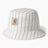 Carhartt WIP Hendry Bucket Hat Seaton Stripe Wax Dark Navy Rinsed