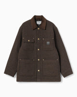 Carhartt WIP Lowis Chore Erkek Mont Lowis Houndstooth/Vitola Heather