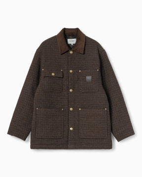 Carhartt WIP Lowis Chore Erkek Mont Lowis Houndstooth/Vitola Heather
