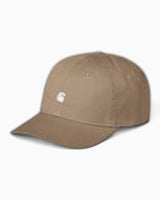 Carhartt WIP Madison Logo Cap Leather/White