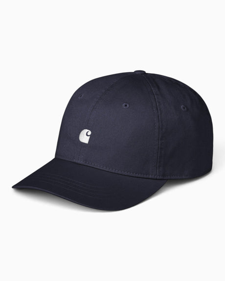 Carhartt WIP Madison Logo Cap Dark Navy/White