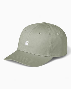 Carhartt WIP Madison Logo Cap Pale Olive/White