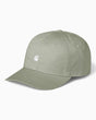 Carhartt WIP Madison Logo Cap Pale Olive/White