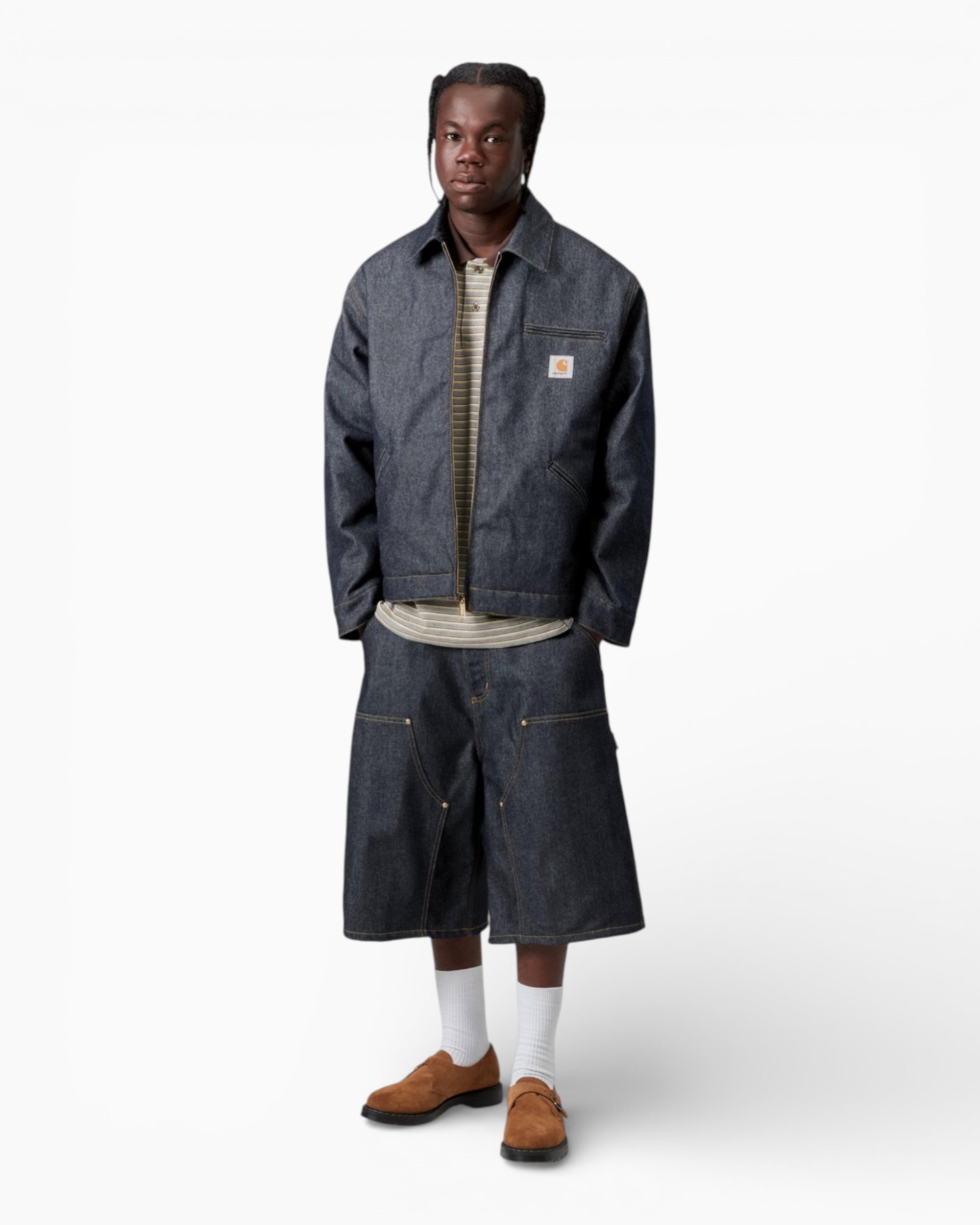 【美品】Carhartt WIP OG DETROIT JACKET Lサイズ オージーデトロイトジャケット