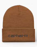 Carhartt WIP Script Beanie Deep H Brown/Black