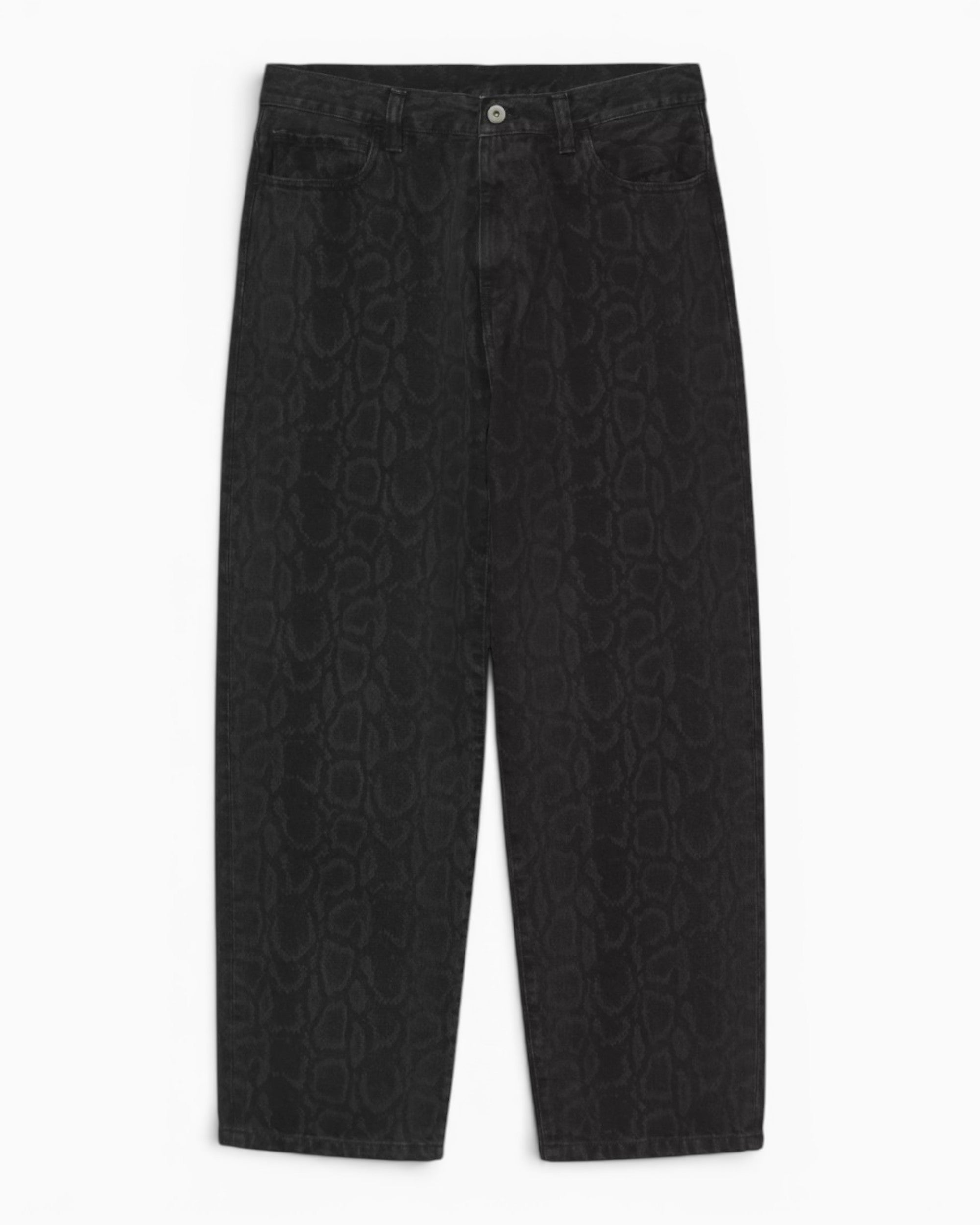 Carhartt WIP LANDON PANT Snake 32 黒 ワイド Carhartt WIP Snake Landon Erkek Pantolon - vitruta