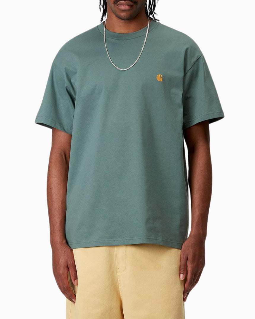 Carhartt WIP S/S Chase Erkek T-Shirt Dusky Beige/Gold