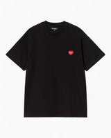 Carhartt WIP S/S Heart II Hartt Erkek T-Shirt Black