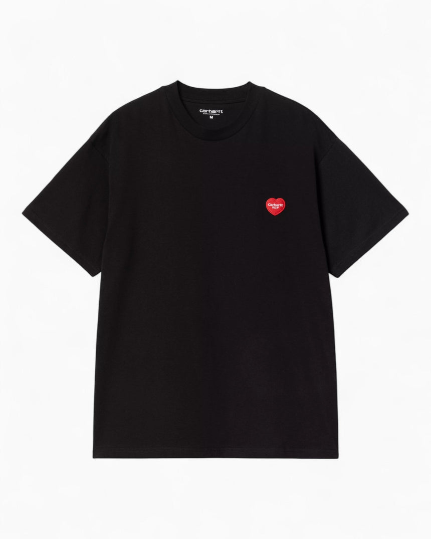Carhartt WIP S/S Heart II Hartt Erkek T-Shirt Black