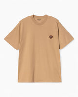 Carhartt WIP S/S Heart II Hartt Erkek T-Shirt Dusty H Brown
