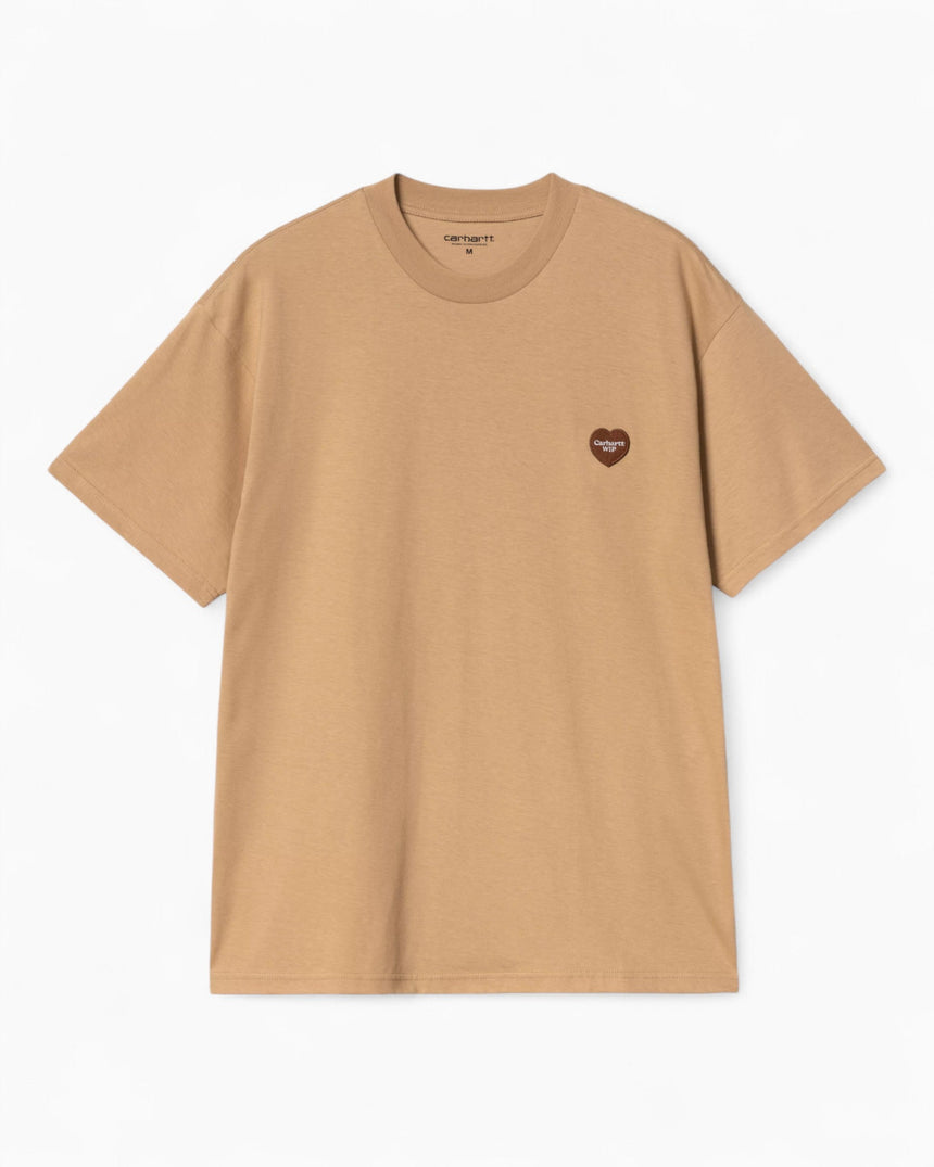 Carhartt WIP S/S Heart II Hartt Erkek T-Shirt Dusty H Brown
