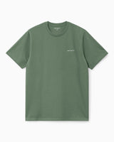 Carhartt WIP S/S Script Embroidery Erkek T-Shirt Park/White