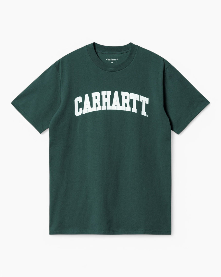 Carhartt WIP S/S University Erkek T-Shirt Botanic/White