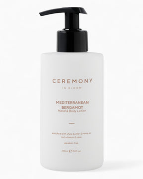 Ceremony In Bloom Mediterranean Bergamot Hand & Body Lotion 290 ml