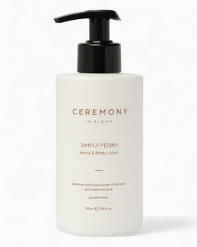 Ceremony In Bloom Simply Peony Hand & Body Lotion 290 ml