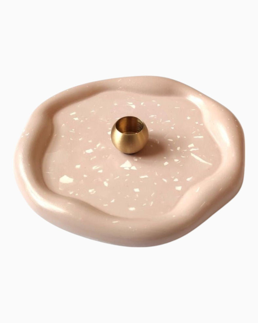 Chappal Terrazzo Pirinç Palo Santo Tütsülük