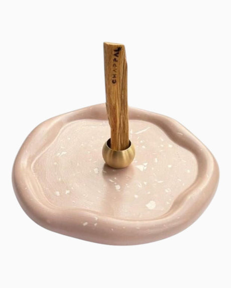 Chappal Terrazzo Pirinç Palo Santo Tütsülük
