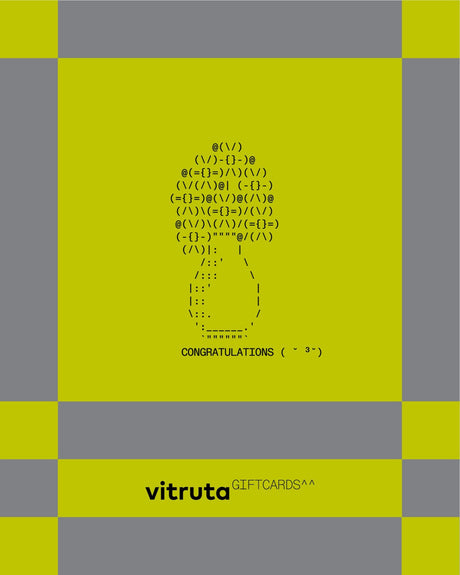 vitruta Gift Card Congratulations E-Gift Card