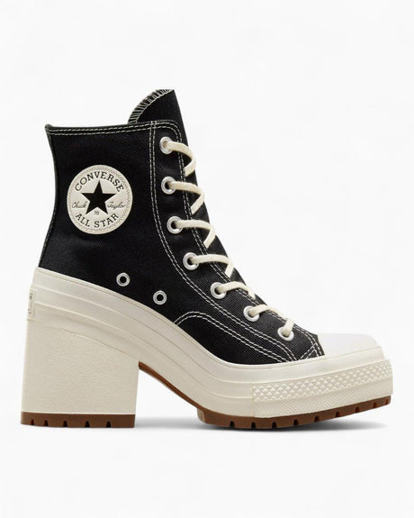 Converse Chuck 70 De Luxe Heel Kadın Sneaker Black/Egret/Egret