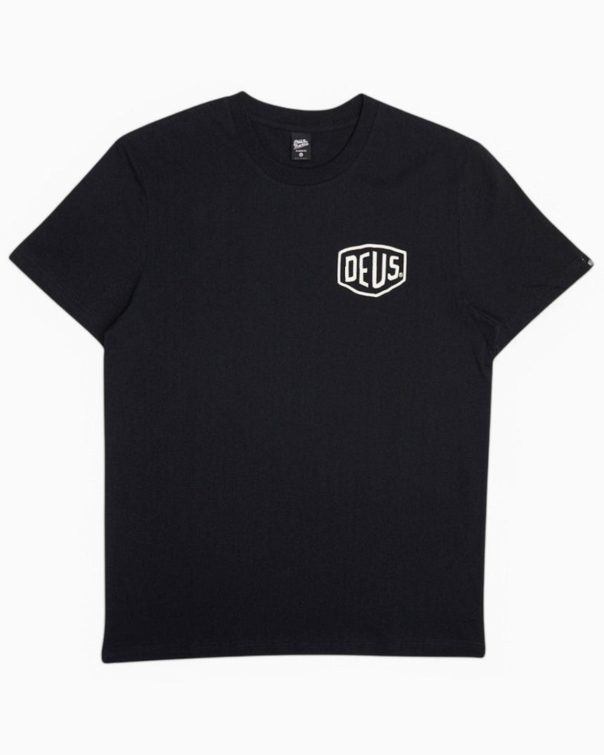 Deus Ex Machina Classic Parilla Tee Black