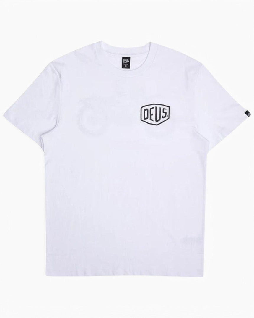 Deus Ex Machina Classic Parilla Tee White
