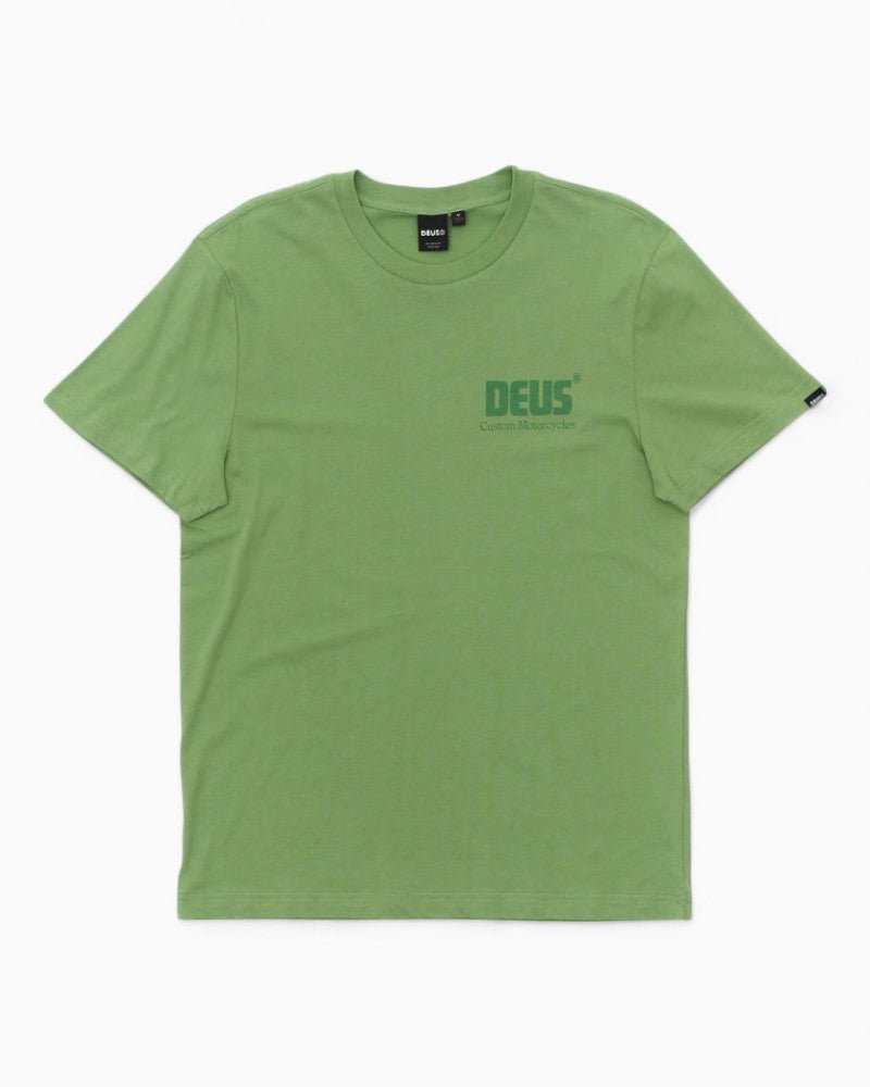 Deus Ex Machina Drop Down Tee Tendril Green