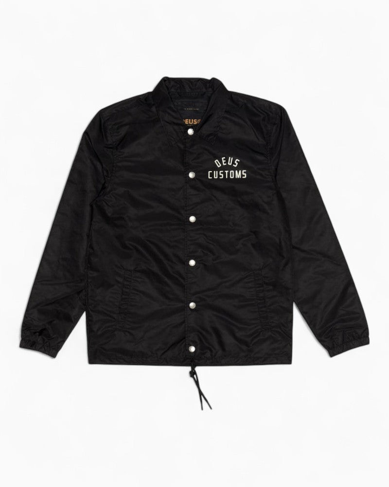 Deus Ex Machina Engineer Nylon Coach Erkek Ceket Black