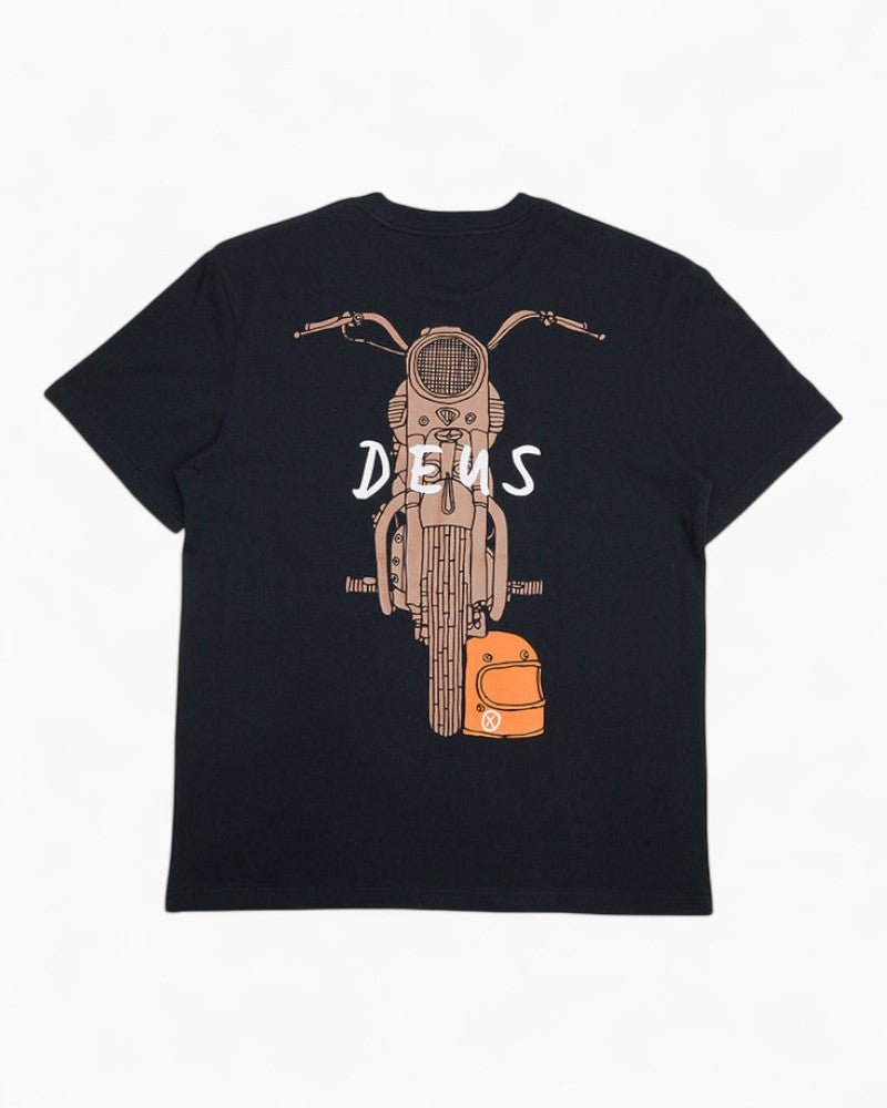 Deus Ex Machina Frontage Tee Black