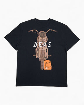 Deus Ex Machina Frontage Tee Black