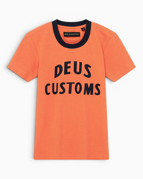 Deus Ex Machina HeLeNe Kadın T-Shirt Flame Orange