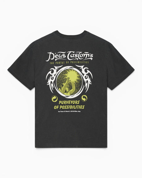 Deus Ex Machina Out Of Reach Tee Anthracite