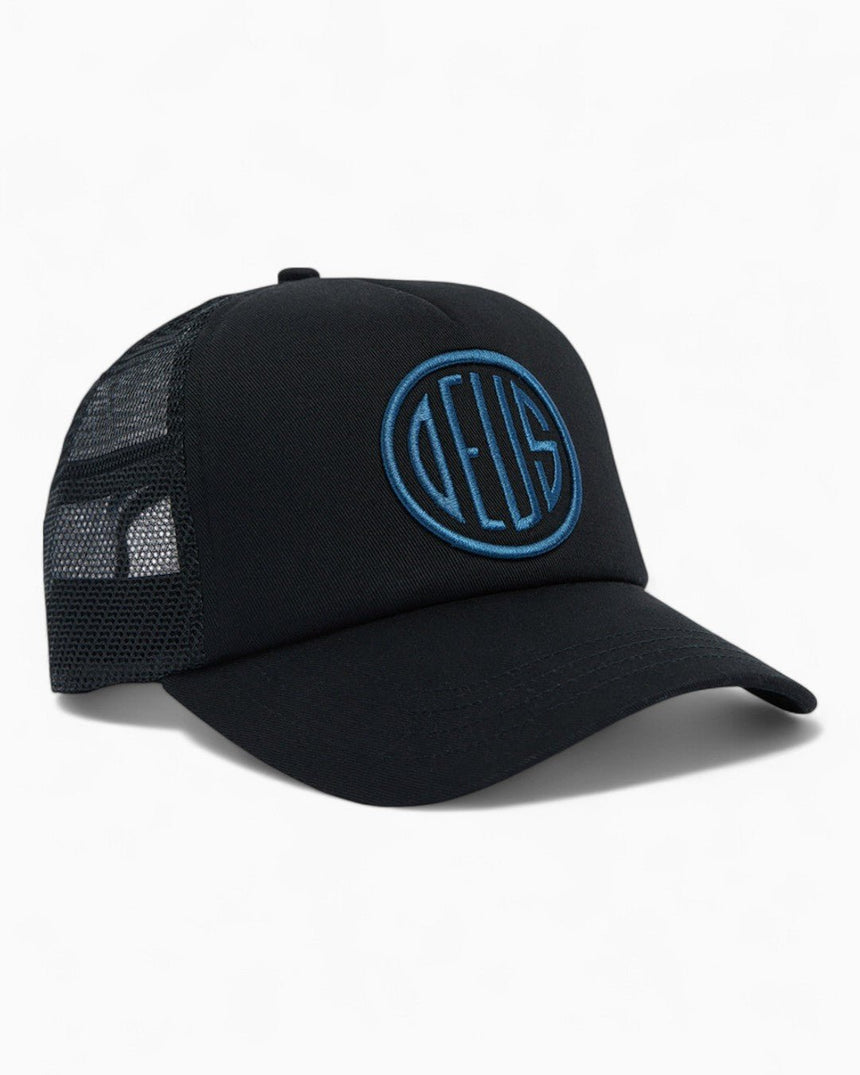 Deus Ex Machina Pill Logo Trucker Şapka Black