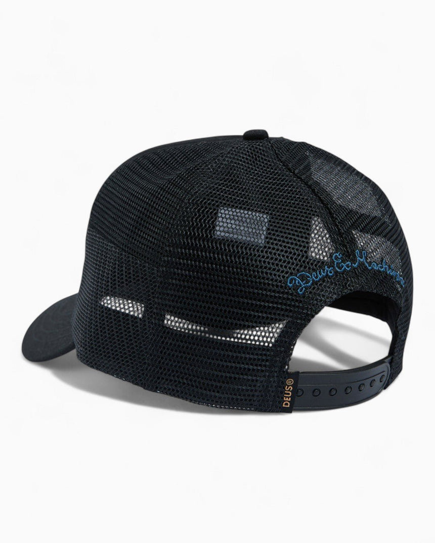 Deus Ex Machina Pill Logo Trucker Şapka