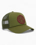 Deus Ex Machina Pill Logo Trucker Şapka Pine Green