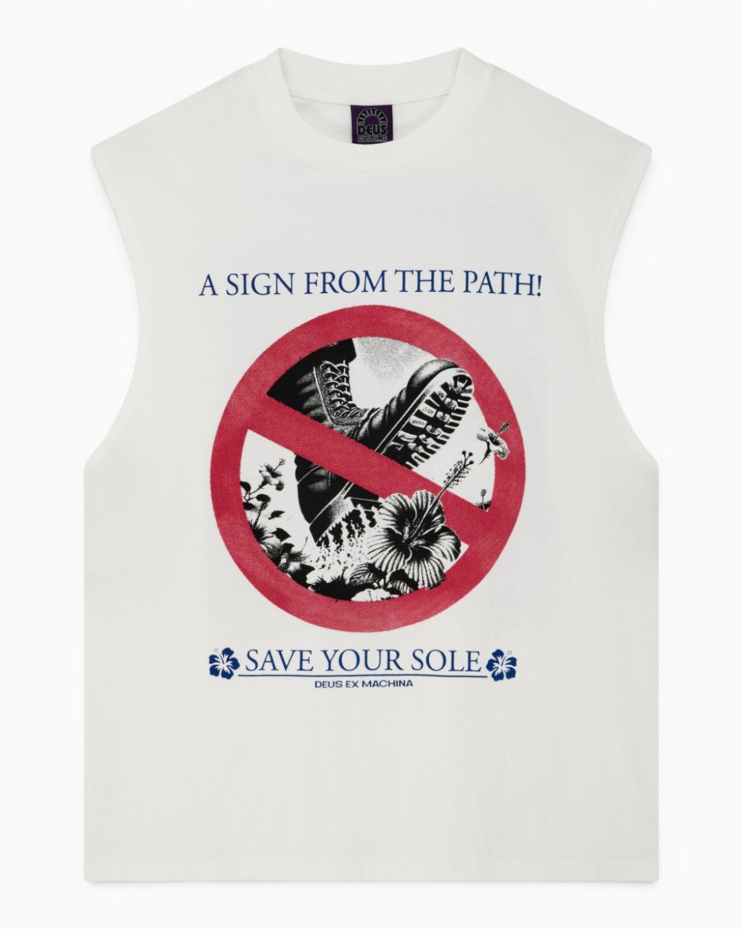 Deus Ex Machina Save Your Sole Muscle Erkek T-Shirt - vitruta