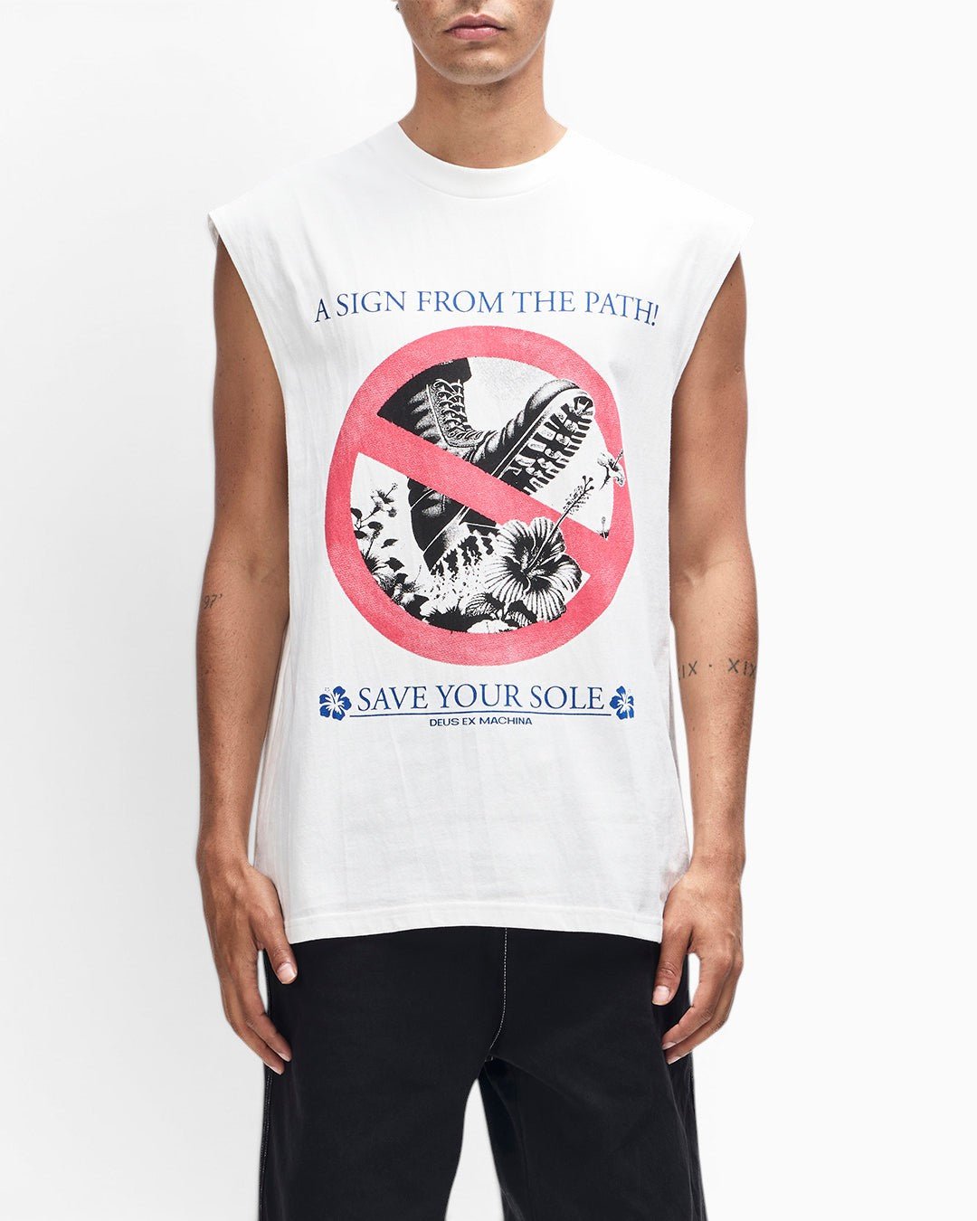 Deus Ex Machina Save Your Sole Muscle Erkek T-Shirt - vitruta