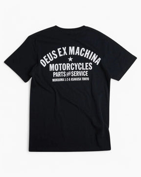 Deus Ex Machina Tokyo Address Tee Black