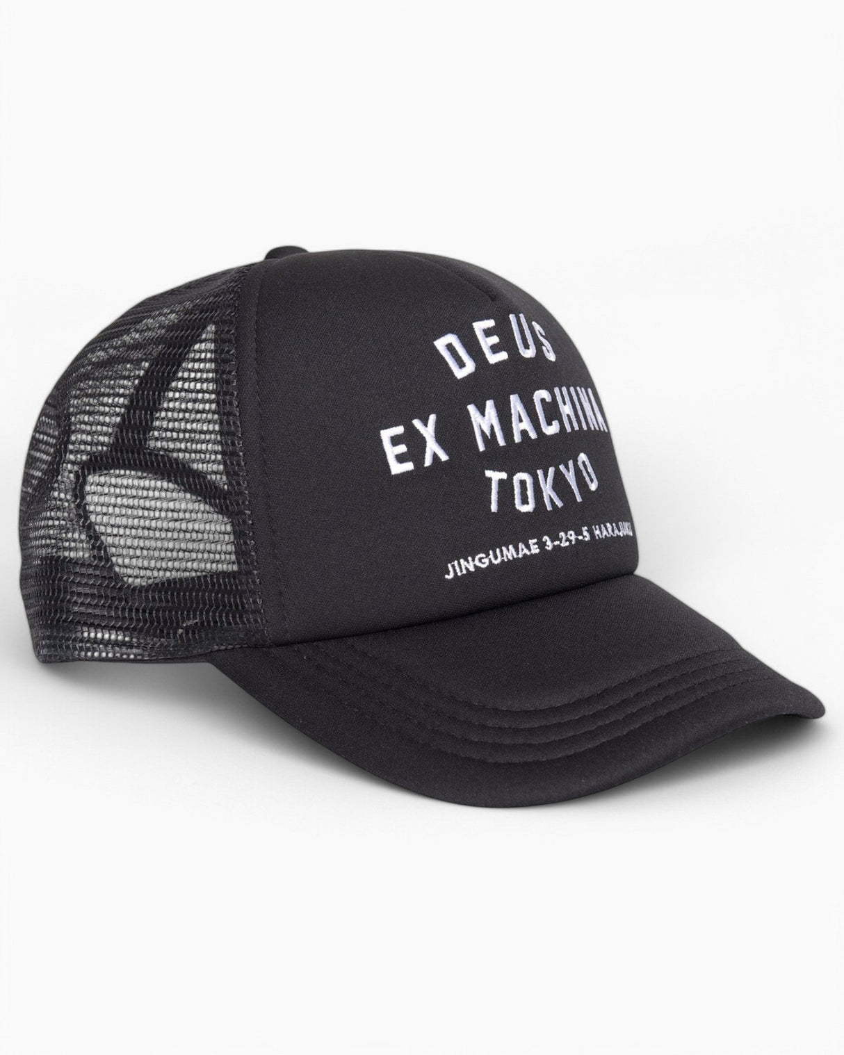 Deus Ex Machina Tokyo Address Trucker Şapka Black