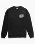 Deus Ex Machina Venice Address Crew Sweatshirt Black