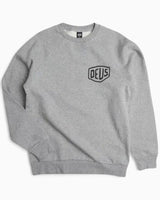 Deus Ex Machina Venice Address Crew Sweatshirt Grey Marle
